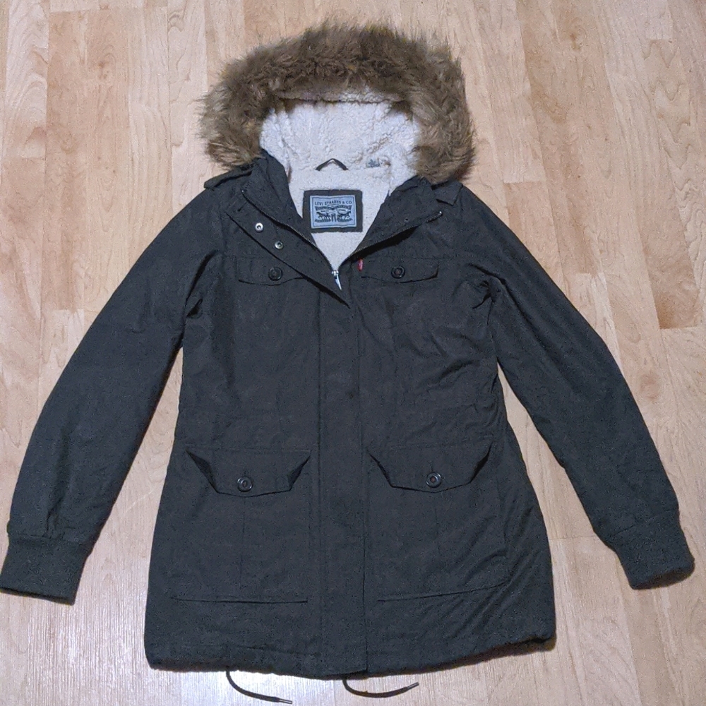 Levi Strauss & Co Parka Jacket -Size S
